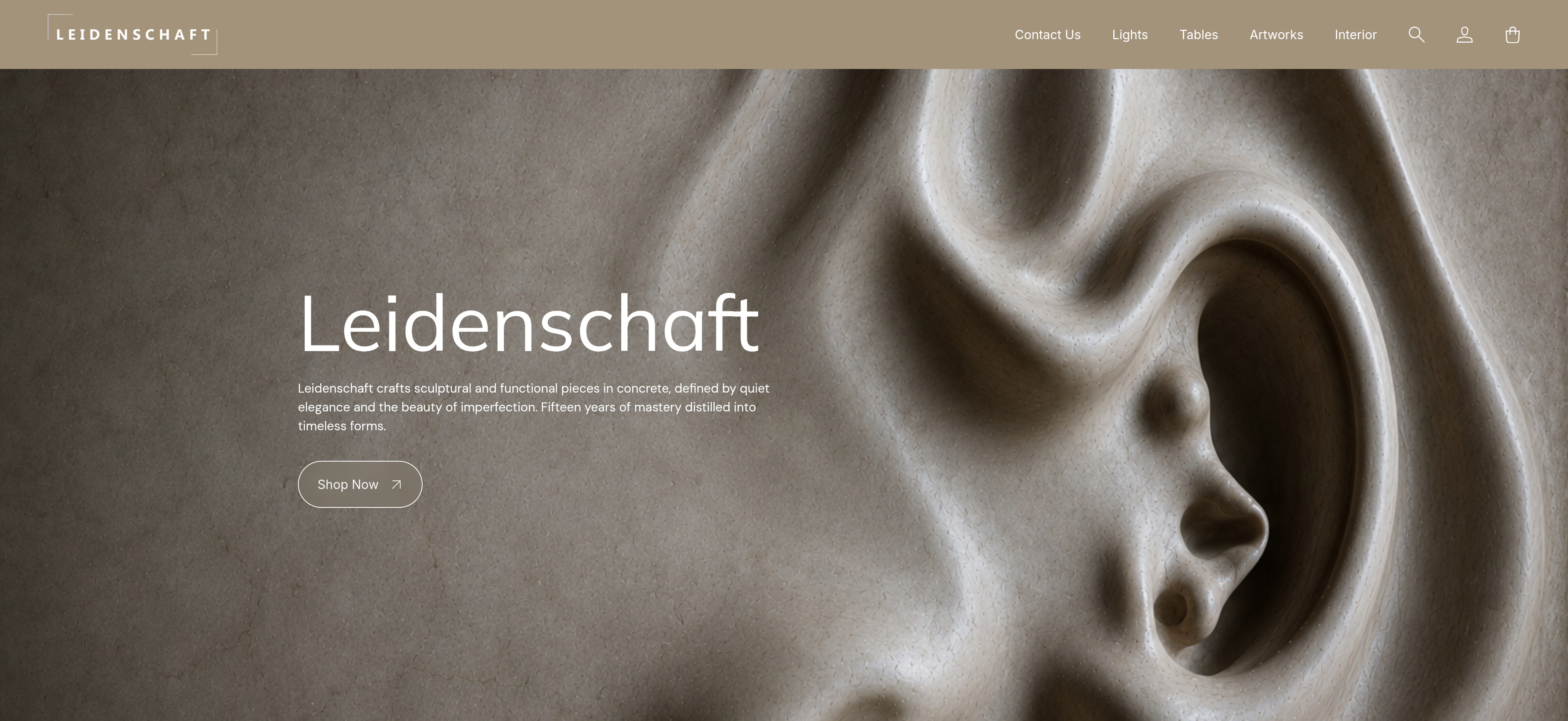 Leidenschaft website designed and built by Rivverr